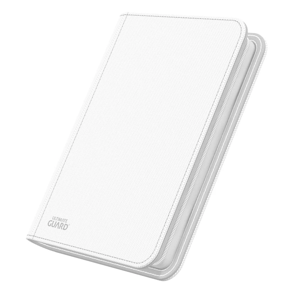 Ultimate Guard Zipfolio (160 double-sleeved cards) 8-Pocket 70 x 97 mm Xenoskin - White